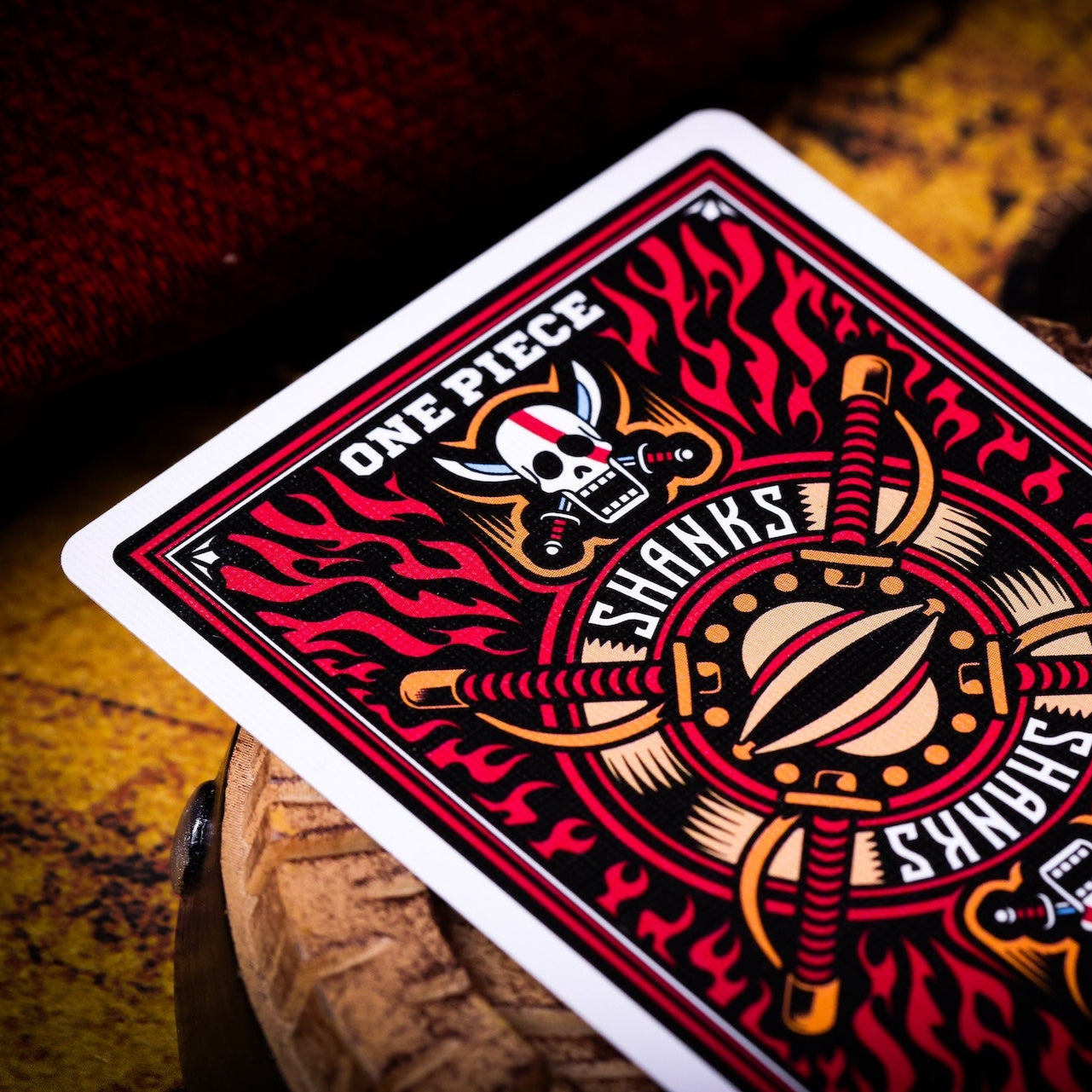 One Piece Playing Cards - Shanks | Card Mafia