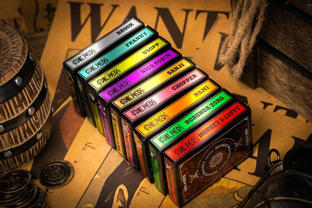 One Piece Playing Cards - Exclusive Foiled Collection - Card Mafia