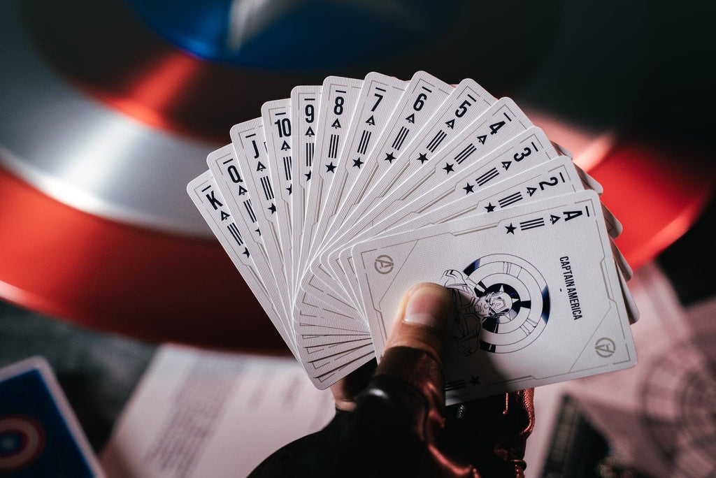 Captain America Playing Cards - Card Mafia