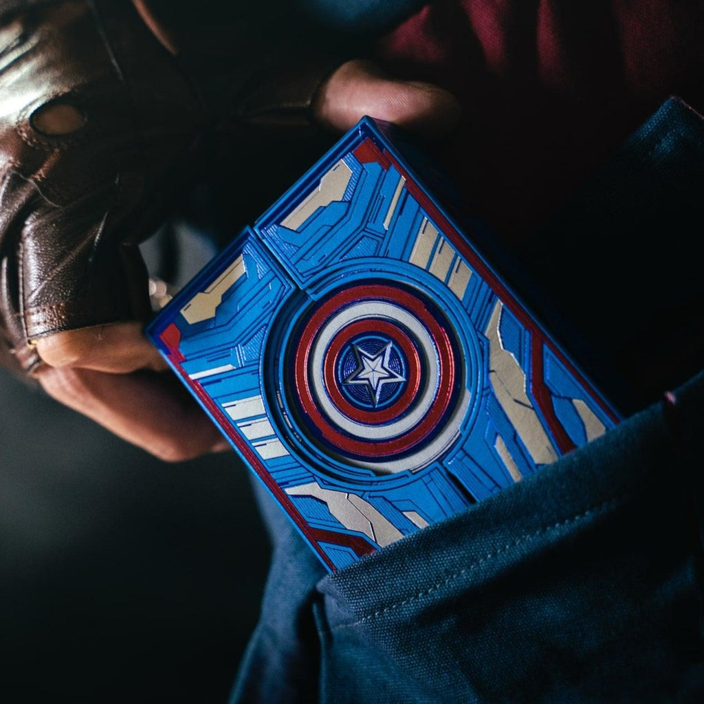 Captain America Playing Cards - Card Mafia