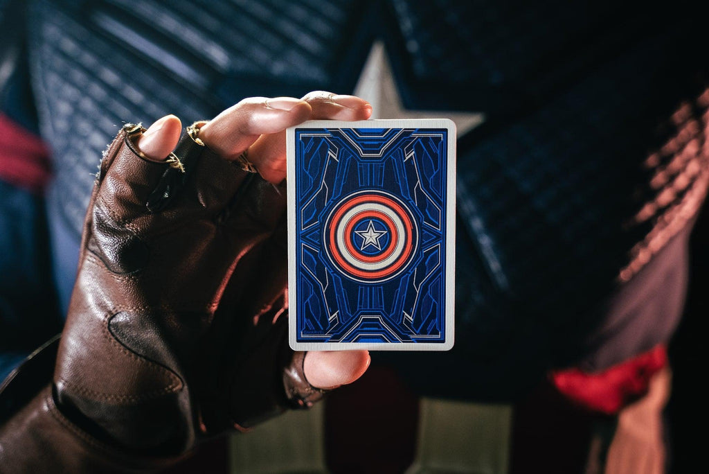 Captain America Playing Cards - Card Mafia
