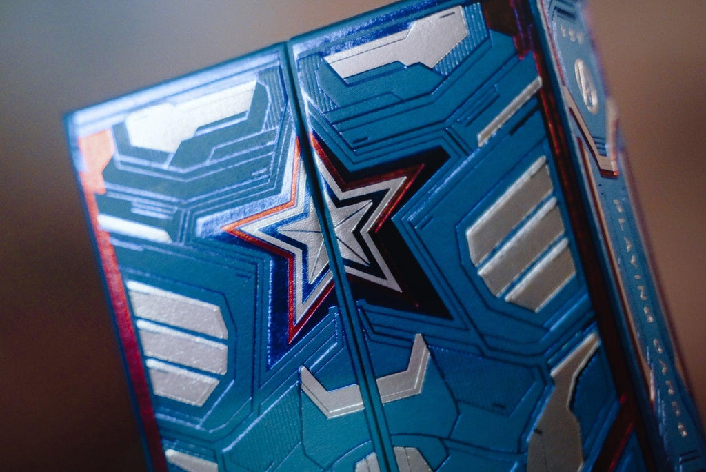 Captain America Playing Cards - Card Mafia