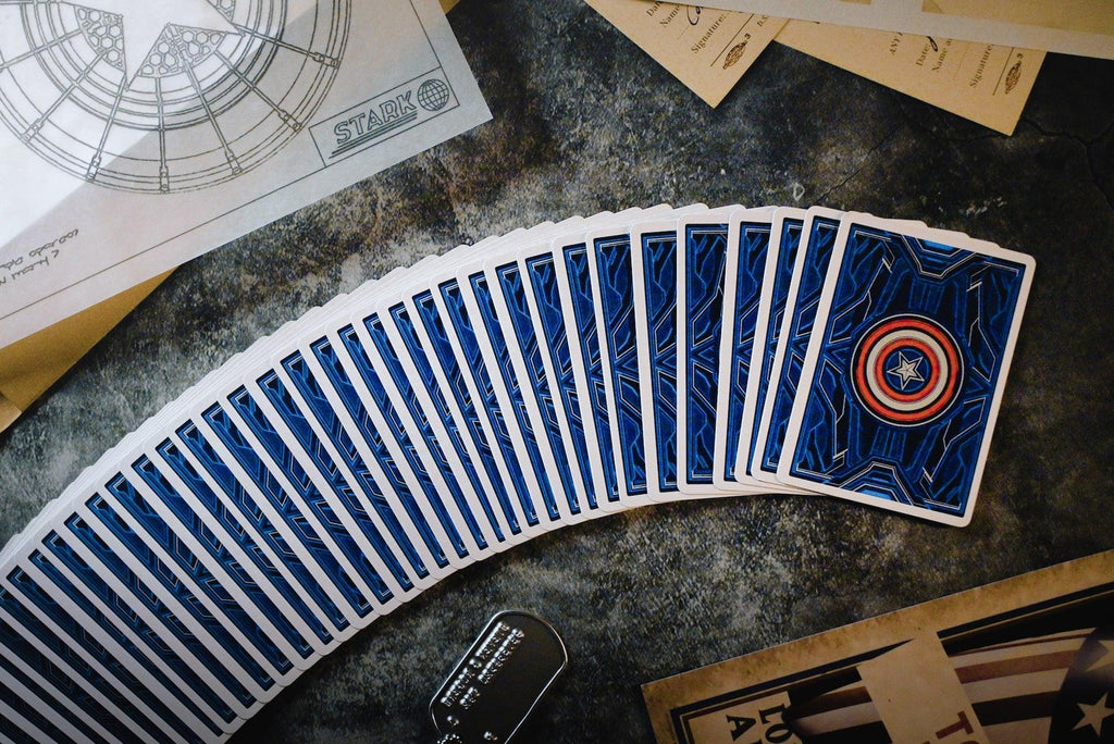 Captain America Playing Cards - Card Mafia