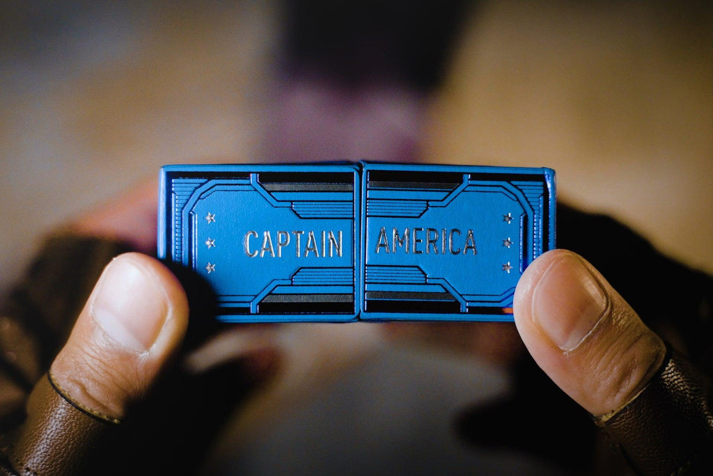 Captain America Playing Cards - Card Mafia