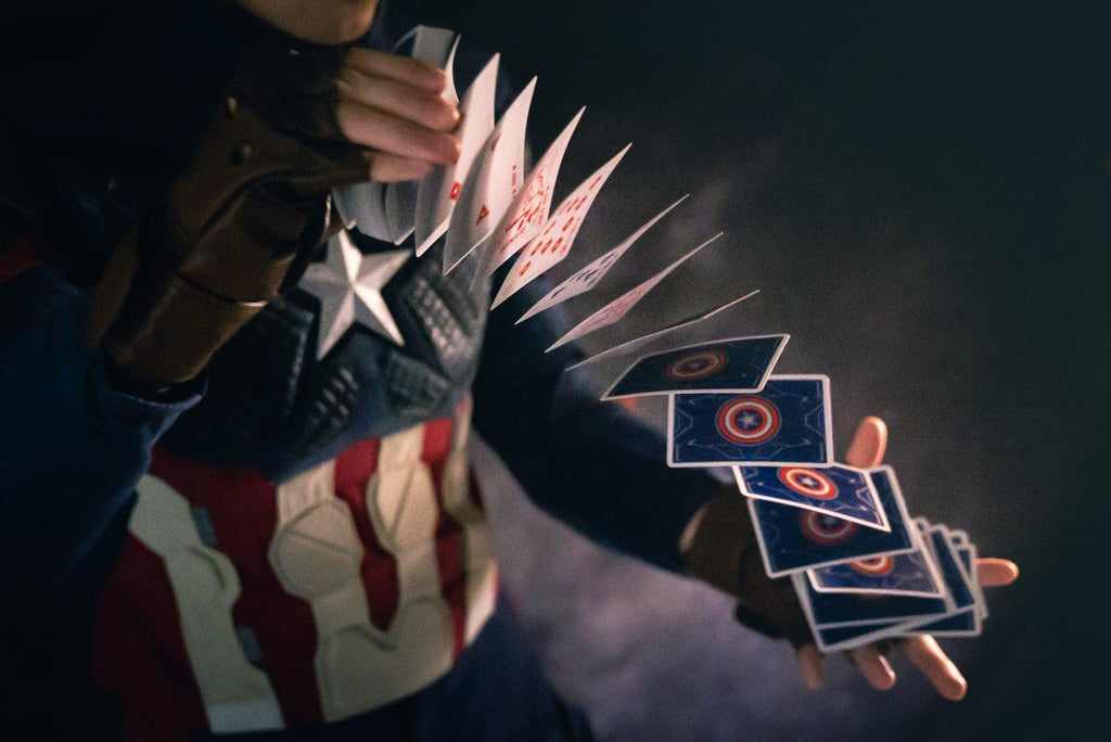Captain America Playing Cards - Card Mafia