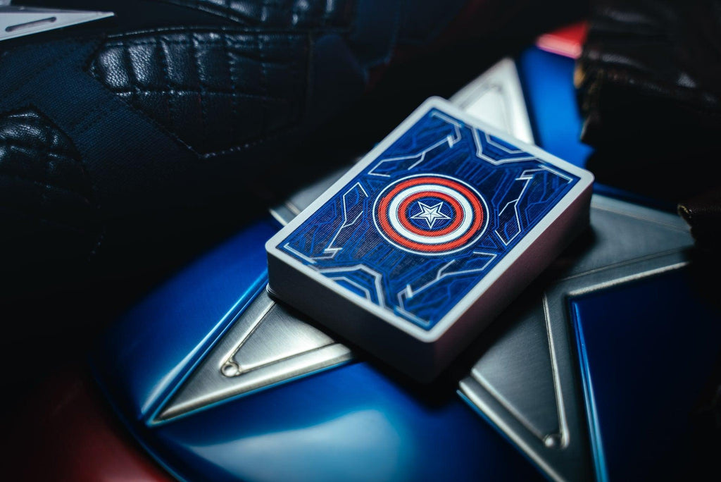 Captain America Playing Cards - Card Mafia
