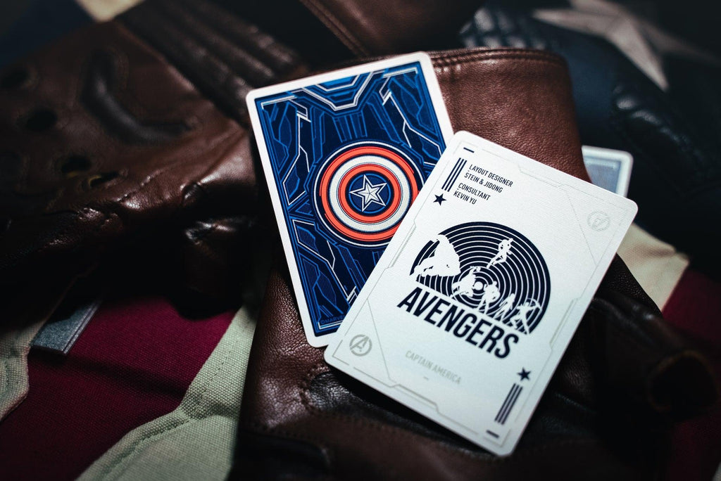 Captain America Playing Cards - Card Mafia