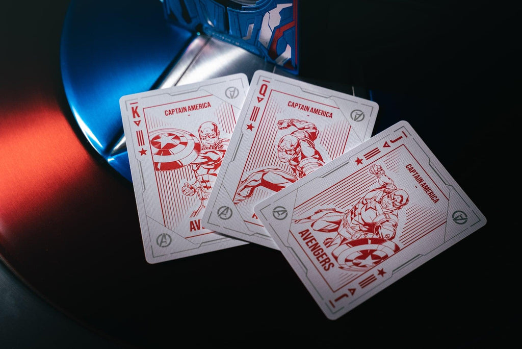 Captain America Playing Cards - Card Mafia