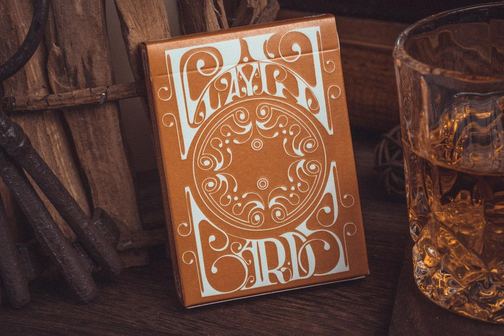 Smoke & Mirrors v8 Playing Cards - Bronze - Card Mafia