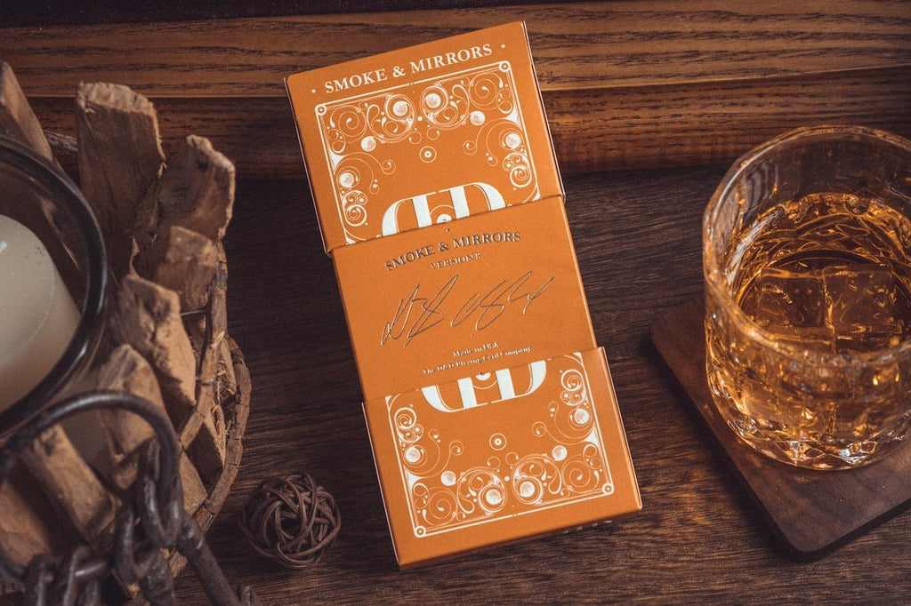 Smoke & Mirrors v8 Playing Cards - Bronze - Card Mafia