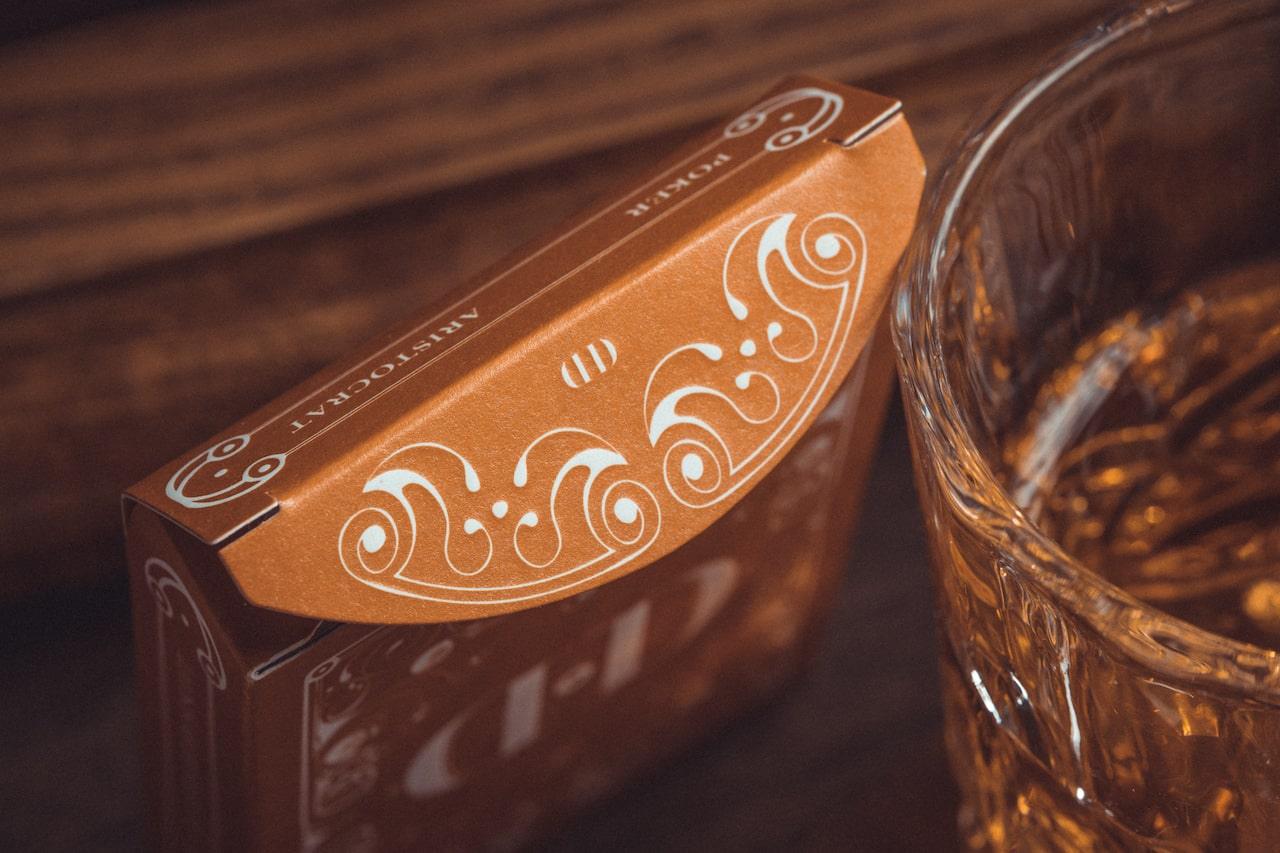 Smoke & Mirrors v8 Bronze by Dan & Dave - Card Mafia Playing Cards