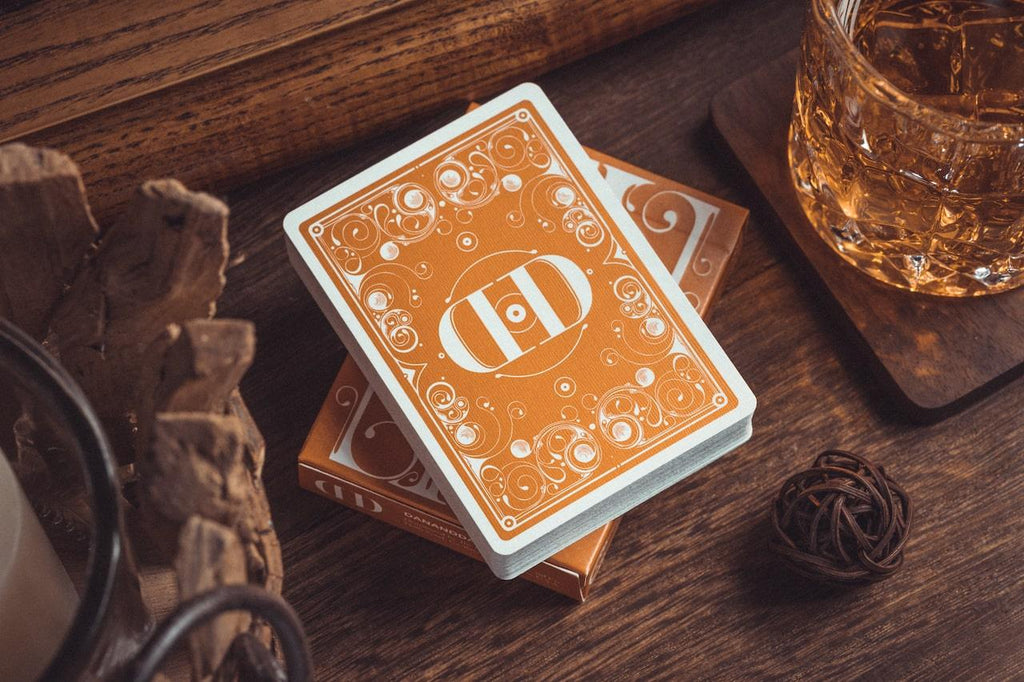 Smoke & Mirrors v8 Playing Cards - Bronze - Card Mafia