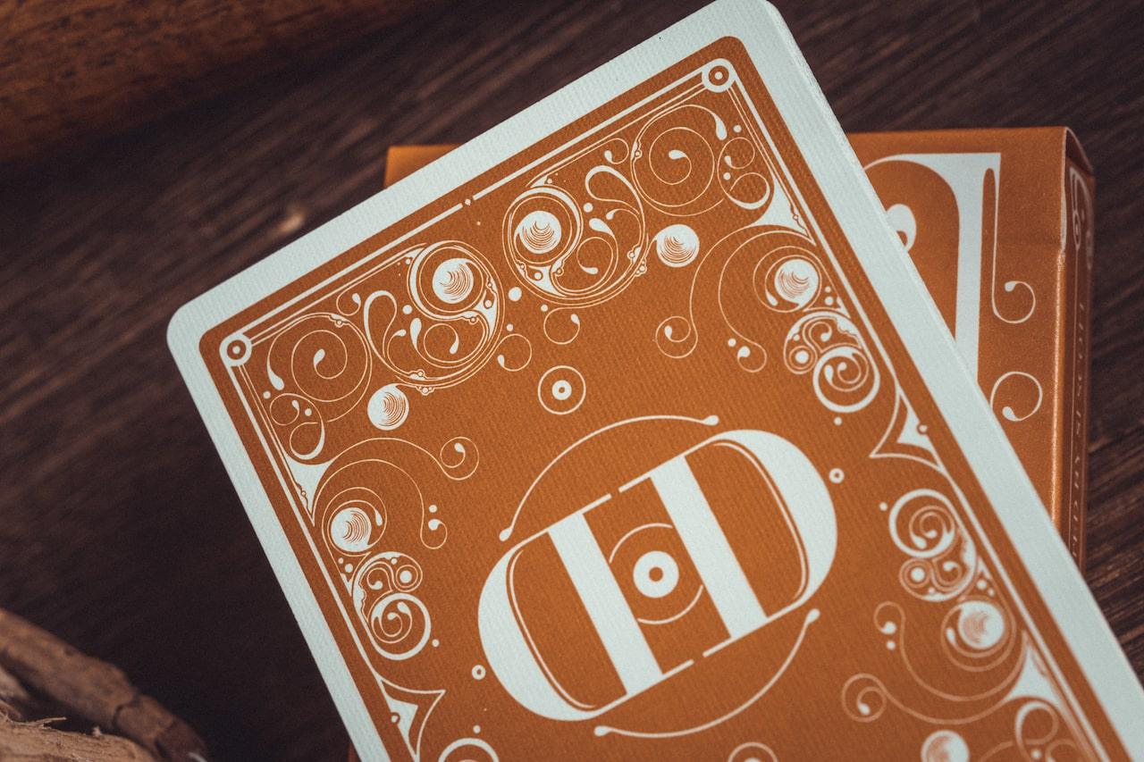 Smoke & Mirrors v8 Bronze by Dan & Dave - Card Mafia Playing Cards