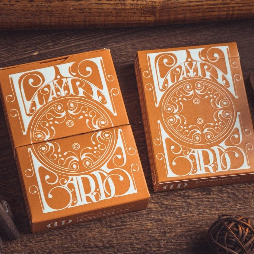 Smoke & Mirrors v8 Playing Cards - Bronze - Card Mafia