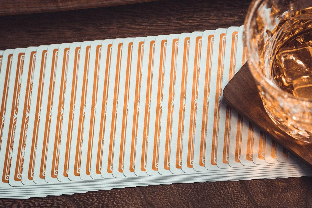 Smoke & Mirrors v8 Playing Cards - Bronze - Card Mafia