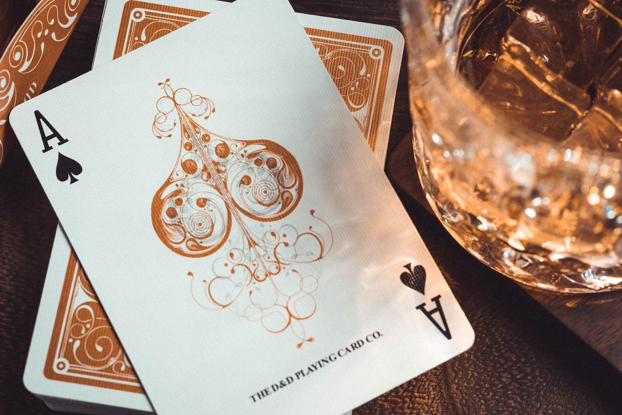 Smoke & Mirrors v8 Bronze by Dan & Dave - Card Mafia Playing Cards