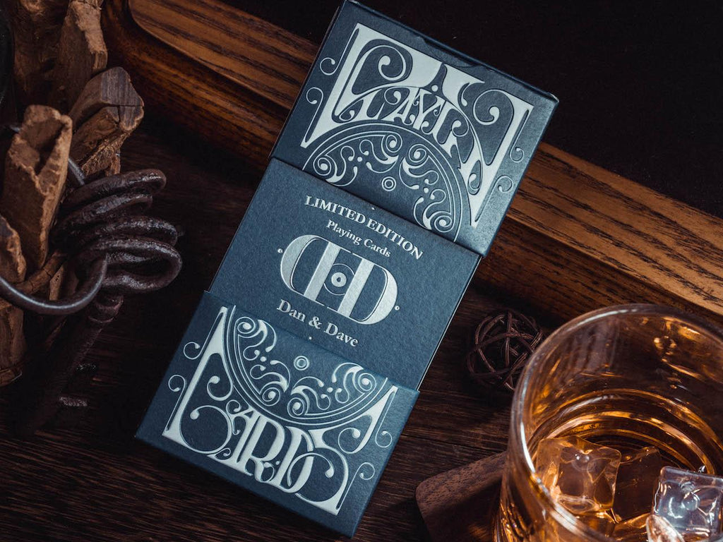 Smoke & Mirrors v8 Playing Cards - Blue - Card Mafia