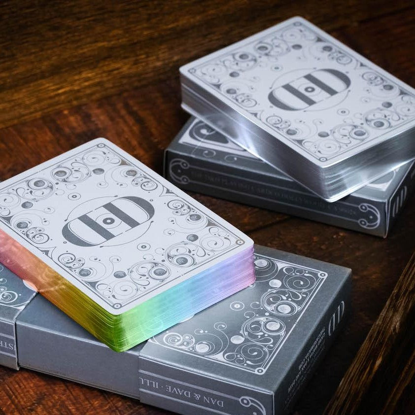 Smoke & Mirrors v8 Playing Cards Gilded Sets - Card Mafia