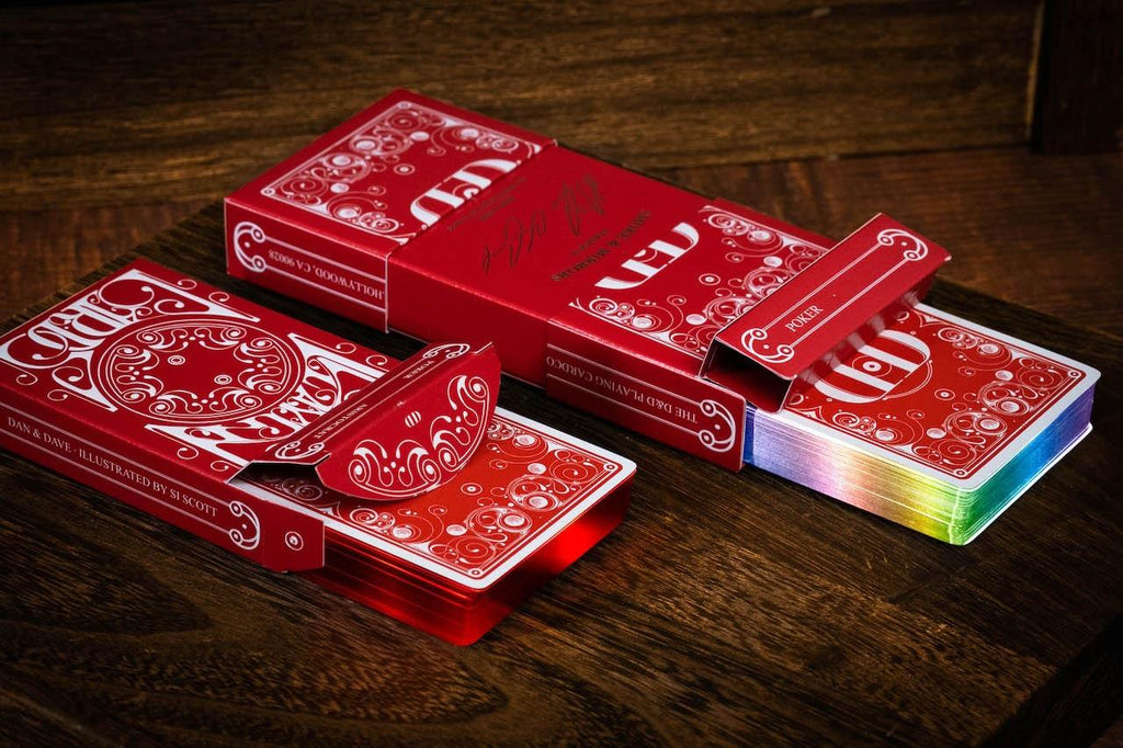 Smoke & Mirrors v8 Playing Cards Gilded Sets - Card Mafia