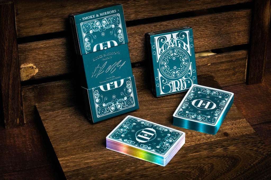 Smoke & Mirrors v8 Playing Cards Gilded Sets - Card Mafia
