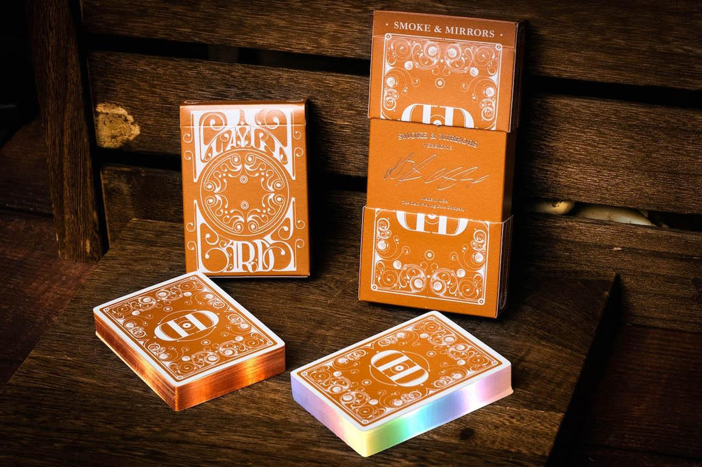 Smoke & Mirrors v8 Playing Cards Gilded Sets - Card Mafia