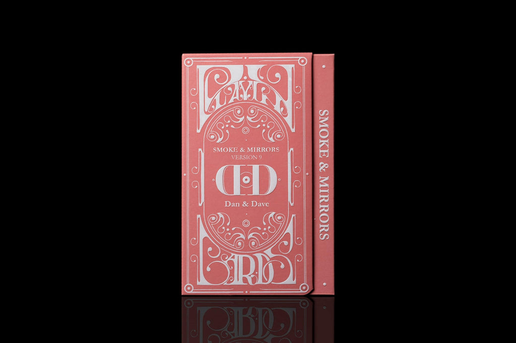 Smoke & Mirrors v9 Playing Cards - Pink - Card Mafia