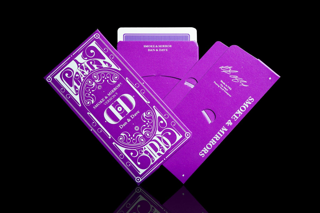 Smoke & Mirrors v9 - Playing Cards Purple - Card Mafia