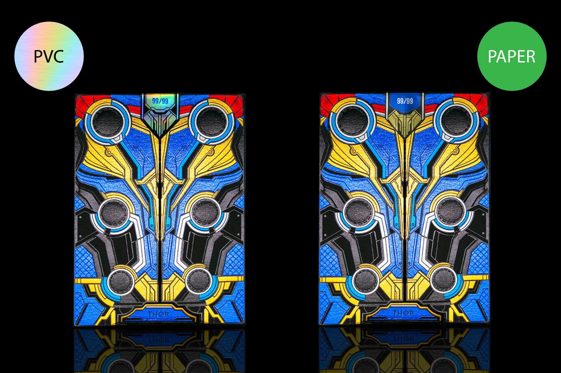 Thor: Love & Thunder Gilded Editions Playing Cards by Card Mafia